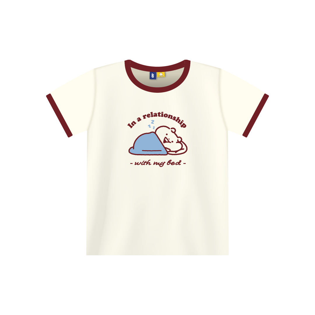 T-Shirt Usagyuuun With My Bed Cream