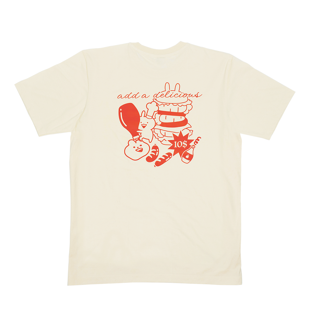 T-Shirt Usagyuuun Tomato Sauce Cream