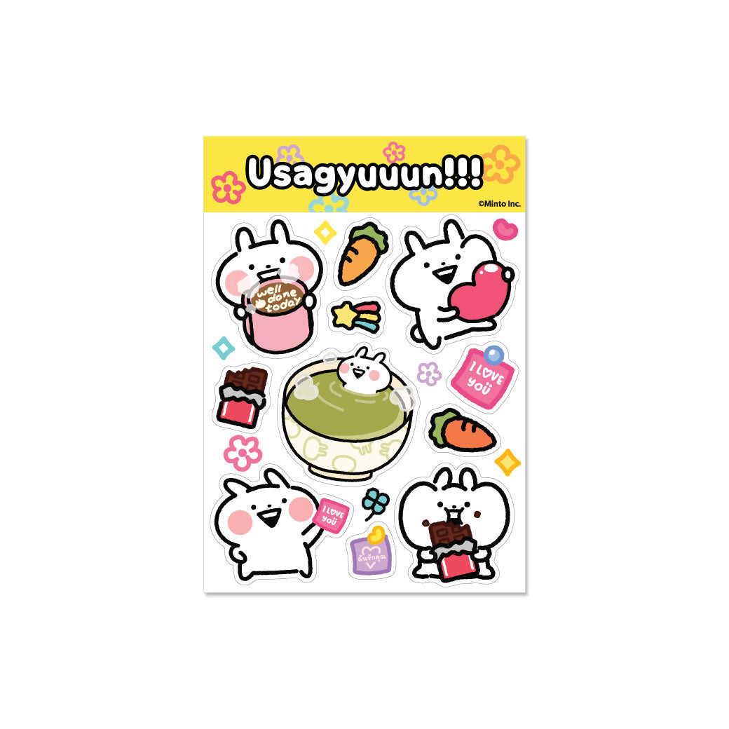 Usagyuuun I Love You Sticker