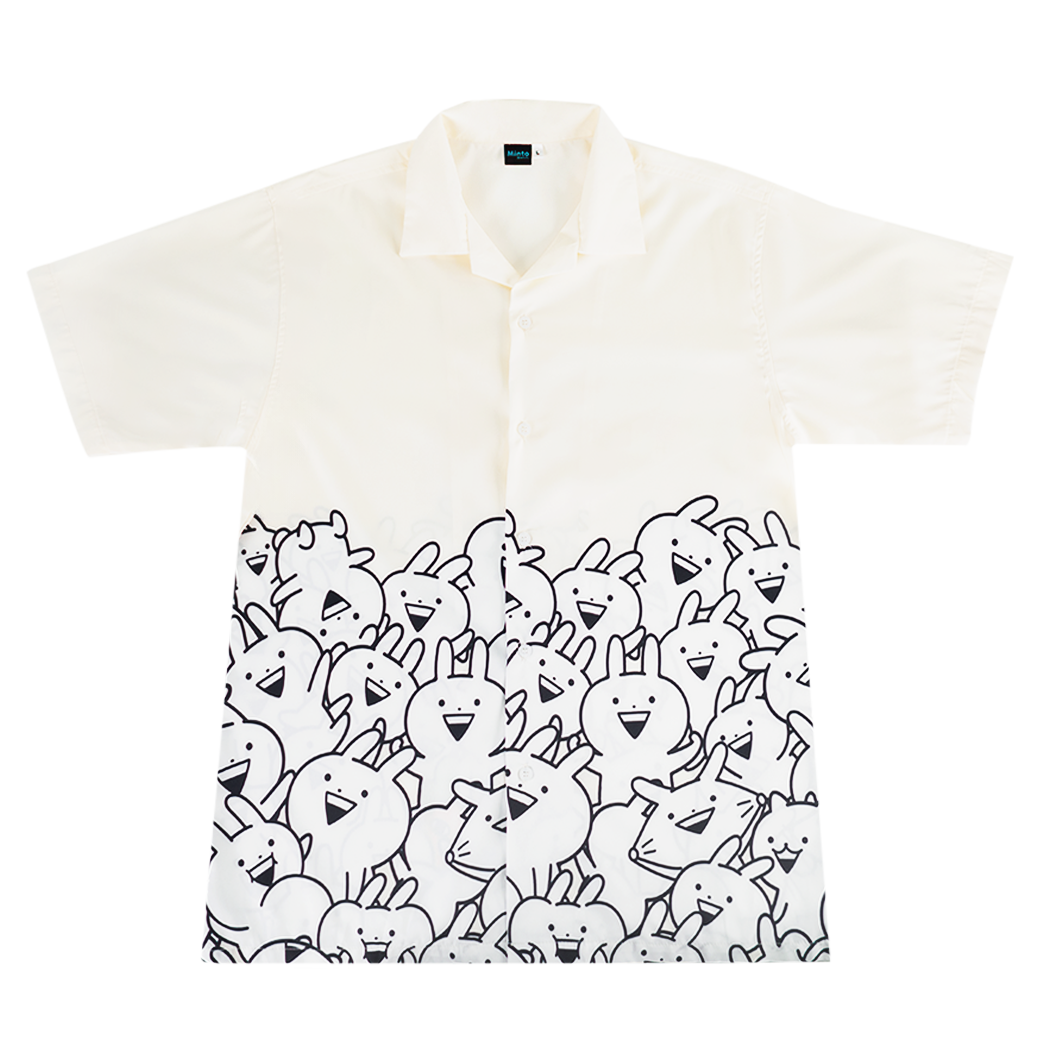 Shirt Hawaii All Gyuuun Cream
