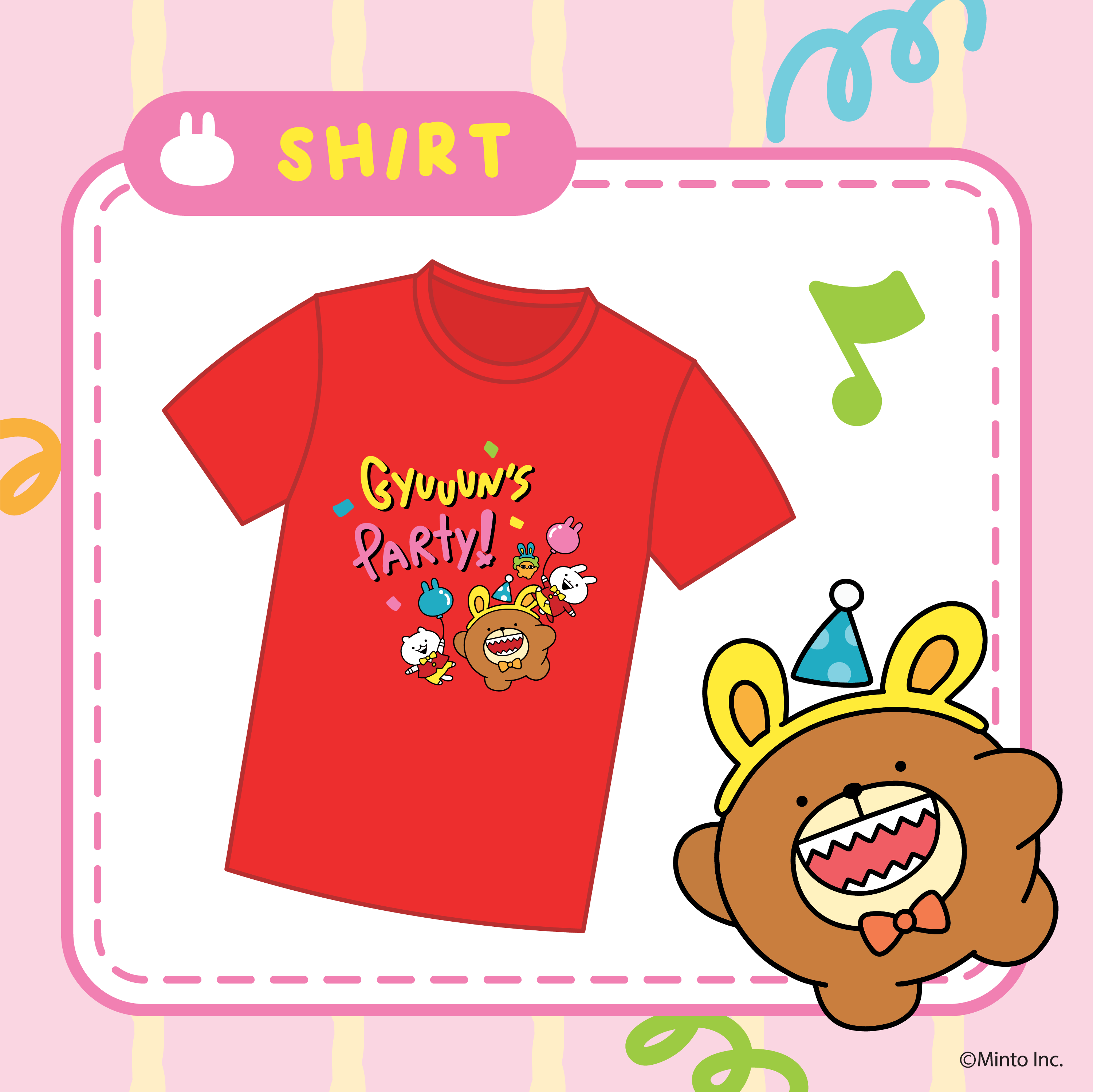 Usagyuuun Party T-Shirt
