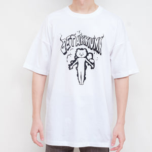 Blast Betakkuma T-shirt [Oversize] [White]