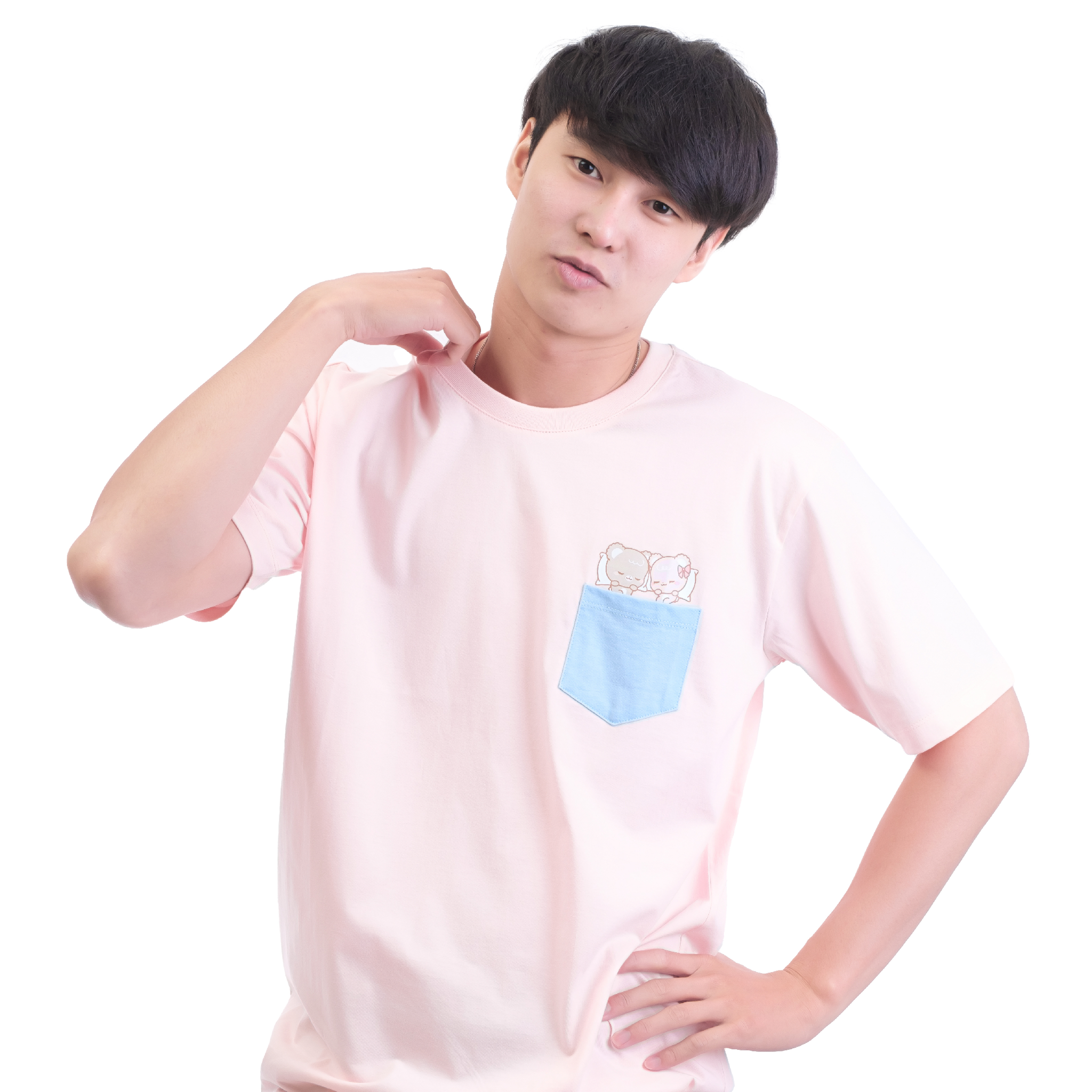 SugarCubs T-shirt embroidery Pink
