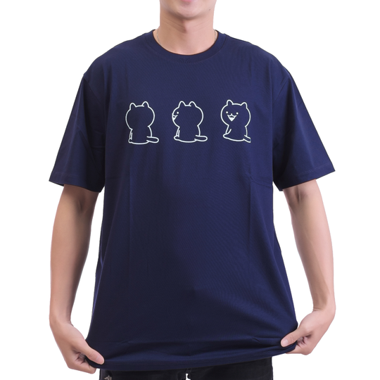 Nekogyuuun T-Shirt (Navy)