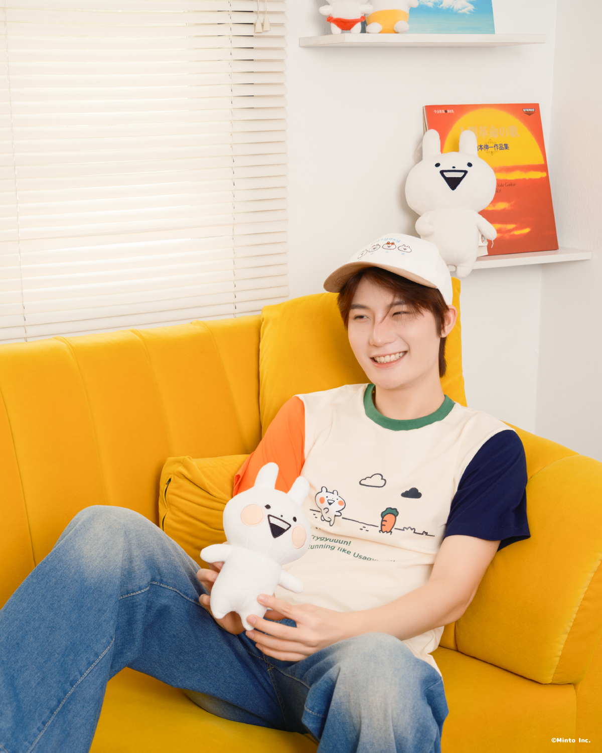 Usagyuuun Everyday Mood Cap White
