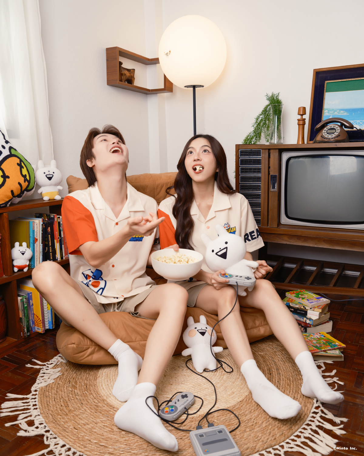 Shirt Hawaii Gyuuun Fighter Cream