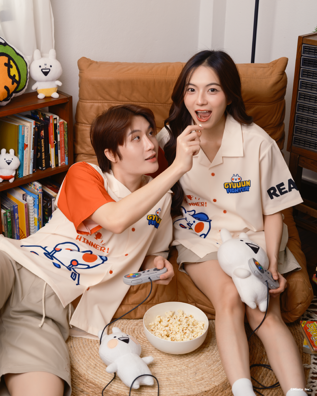 Shirt Hawaii Gyuuun Fighter Cream