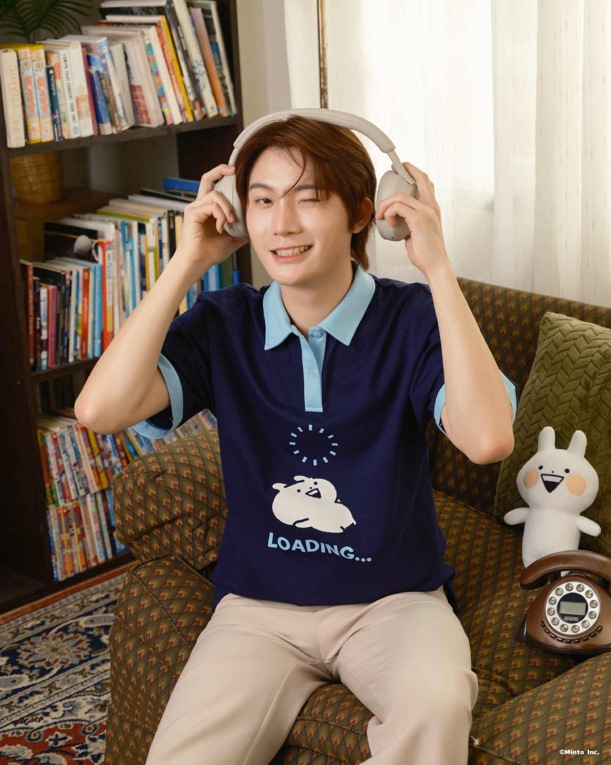 Polo Shirt Loading Gyuuun Navy