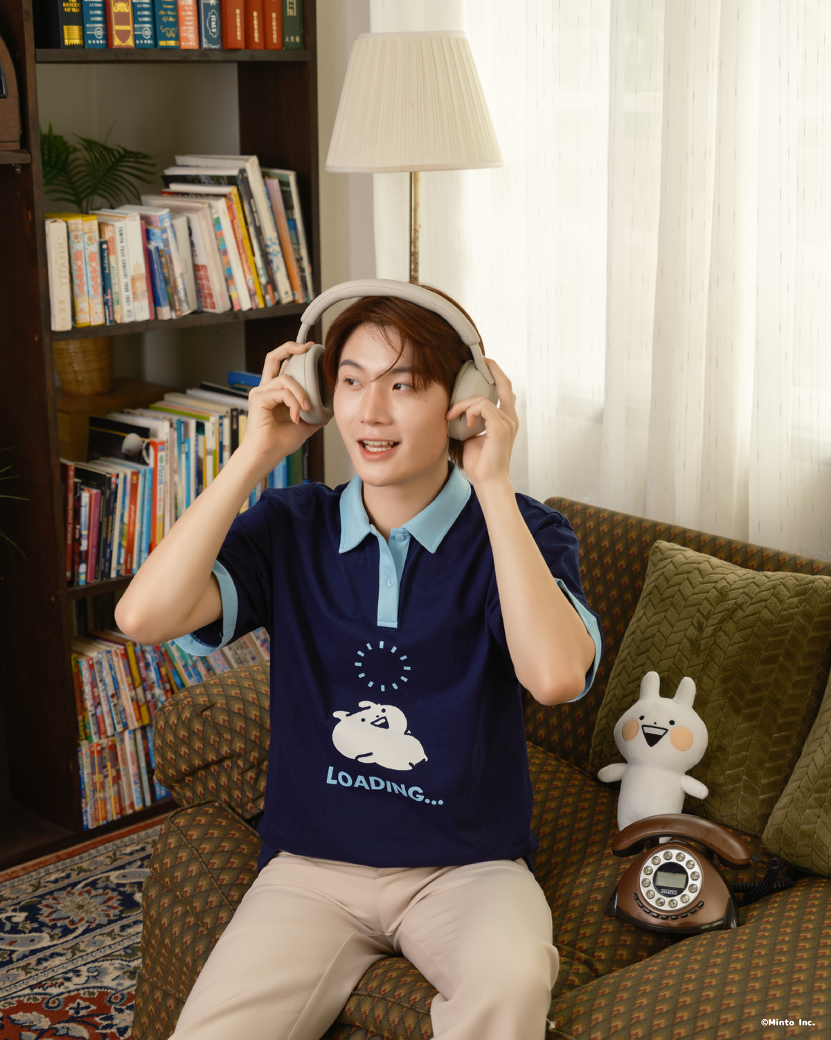 Polo Shirt Loading Gyuuun Navy