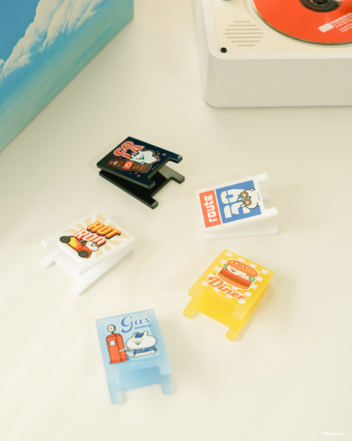 Usagyuuun Clip Acrylic Sign Collection