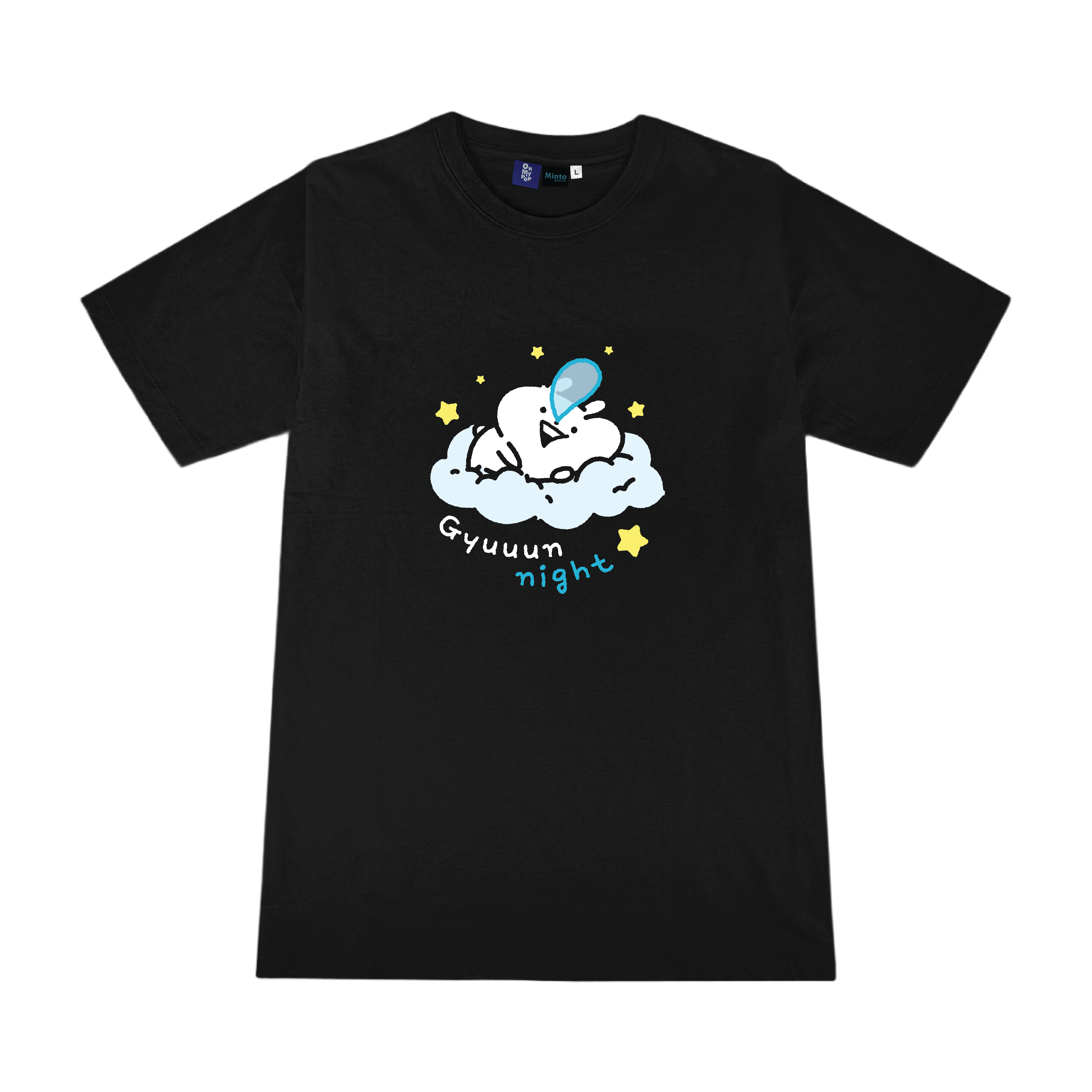 [Pre-Order] T-Shirt Gyuuun Night Black