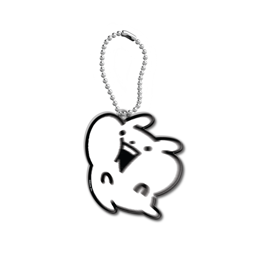 [Pre-Order] Usagyuuun Fast and Fuzzy Acrylic Keychain