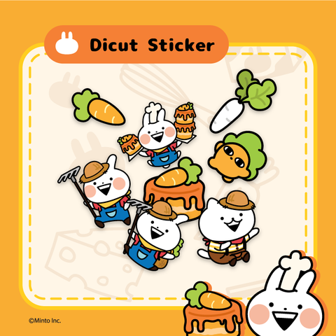 Usagyuuun Farm Sticker set 1