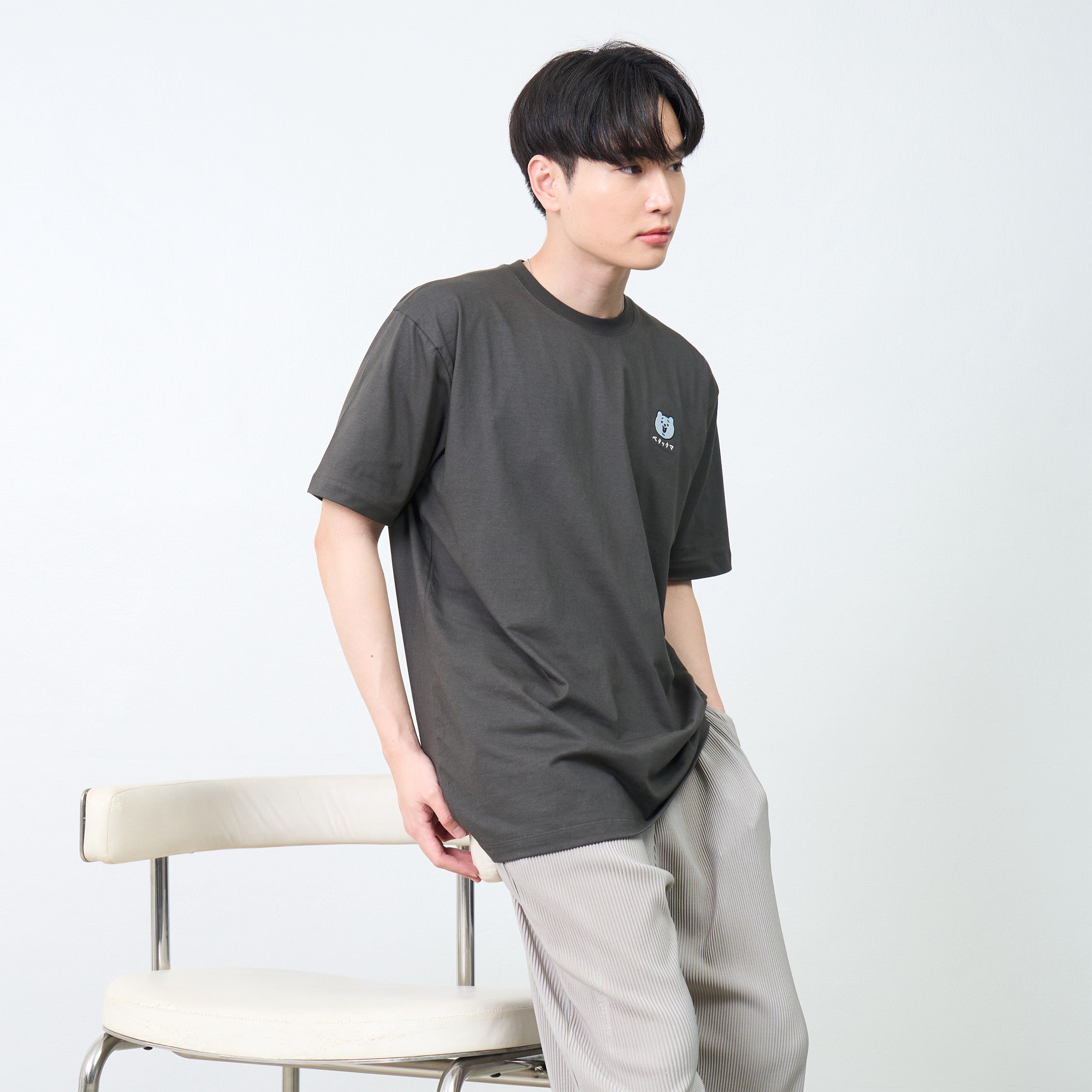 Betakkuma Wanted T-shirt [Dark Grey]