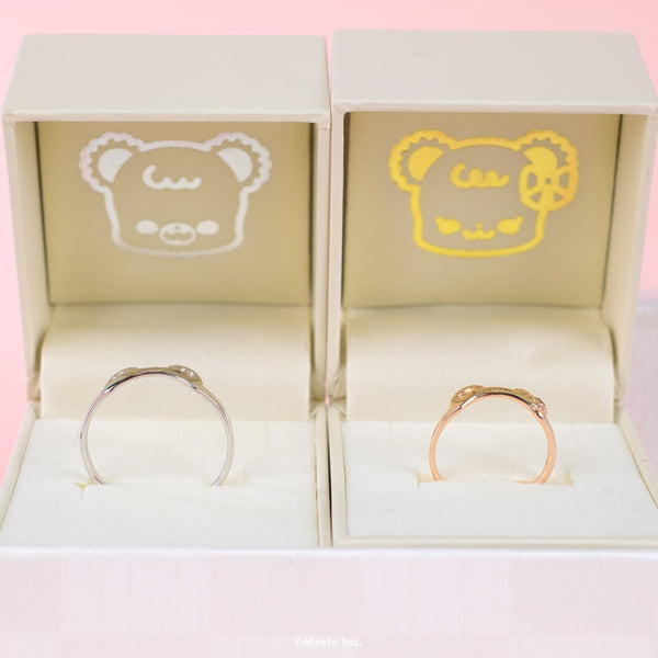 SugarCubs Silver couple ring [Latte]