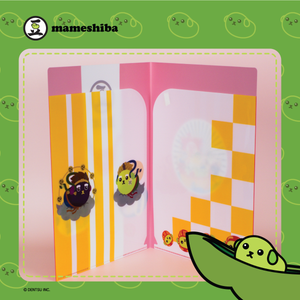 Mameshiba A4 clear two-pocket folder