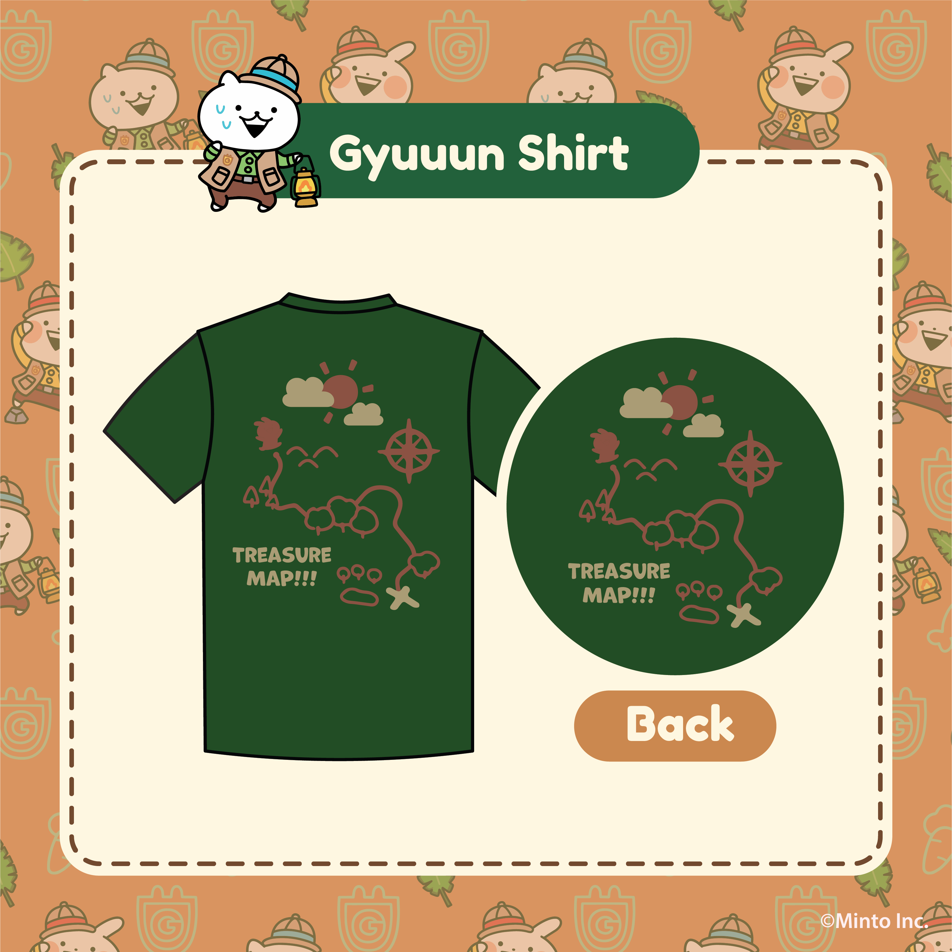 Usagyuuun Jungle shirt (Green)